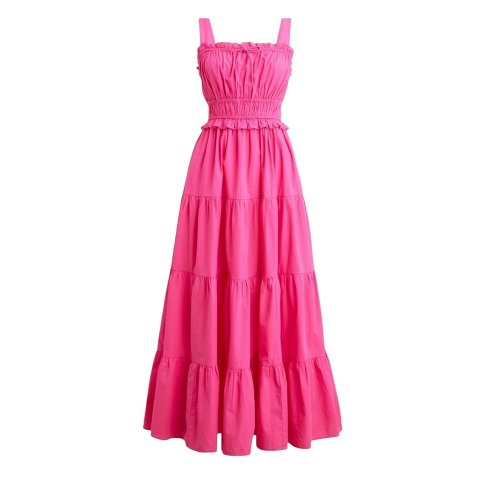 NWT J.CREW ‘Sevilla’ Tiered Maxi Dress